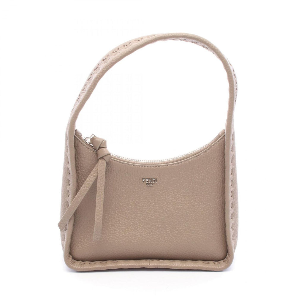 Fendi Handbag Small Fendessence Selleria Greige Leather