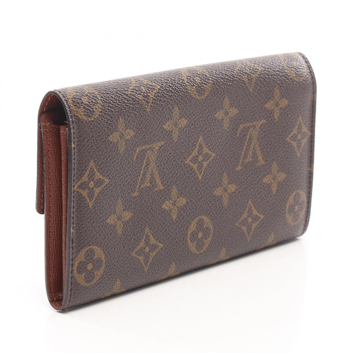 Louis Vuitton Bifold Wallet Pochette Porte Monnaie Credit Leather — view 2