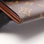 Louis Vuitton Bifold Wallet Pochette Porte Monnaie Credit Leather — view 8