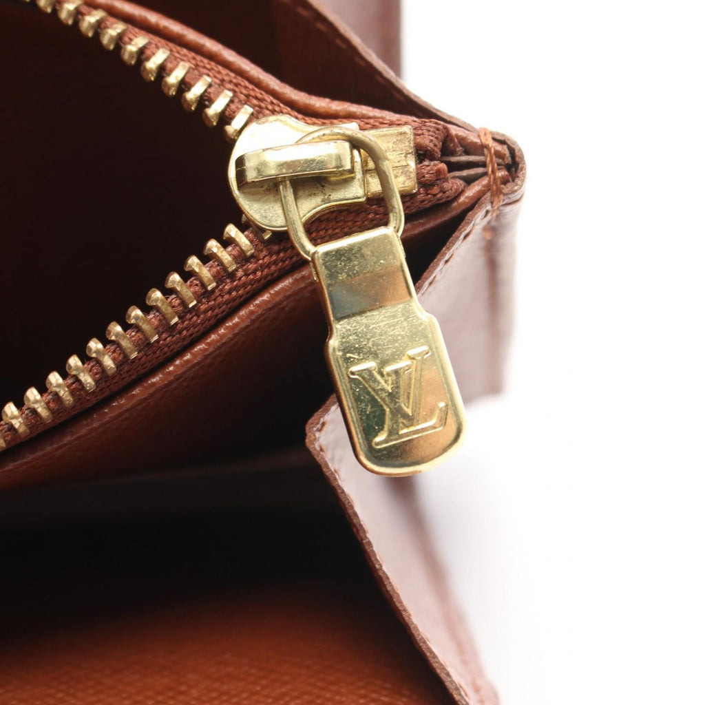Louis Vuitton Bifold Wallet Pochette Porte Monnaie Credit Leather — view 7