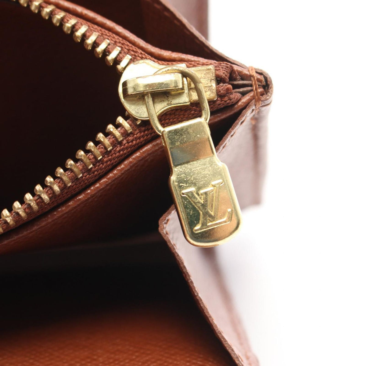 Louis Vuitton Bifold Wallet Pochette Porte Monnaie Credit Leather — view 7