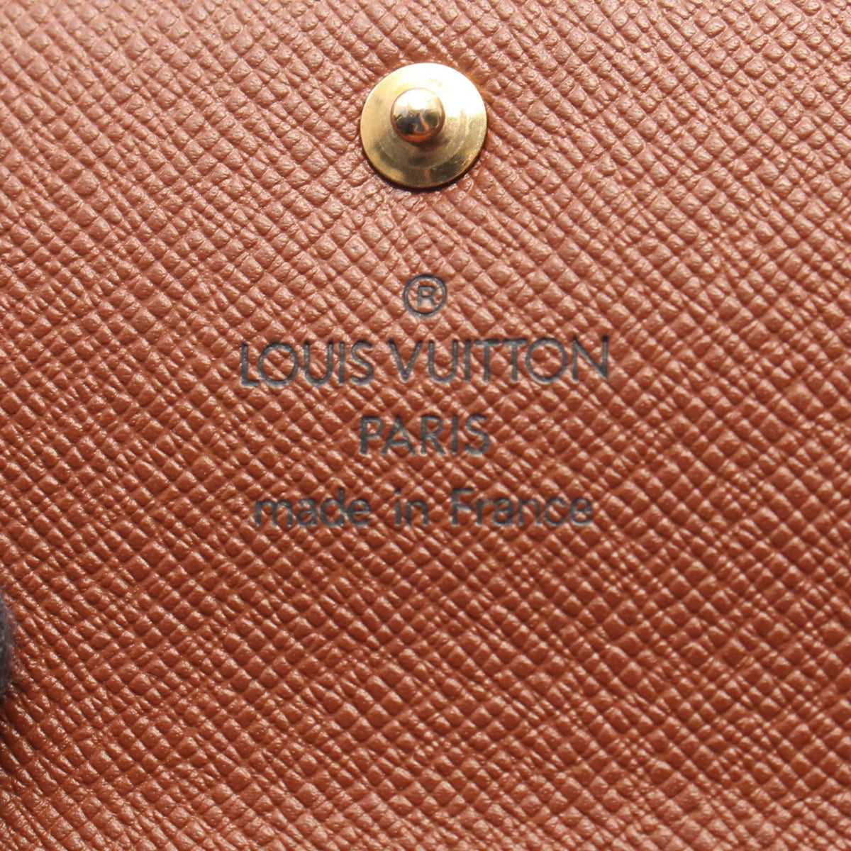 Louis Vuitton Bifold Wallet Pochette Porte Monnaie Credit Leather — view 5