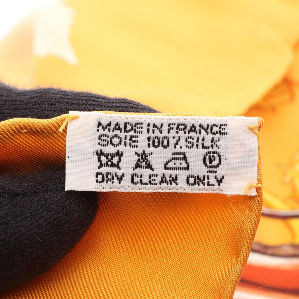 Hermes Scarf Carre 90 Vendanges Silk — view 3