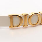 Dior Belt D-dream Gold Leather — view 7