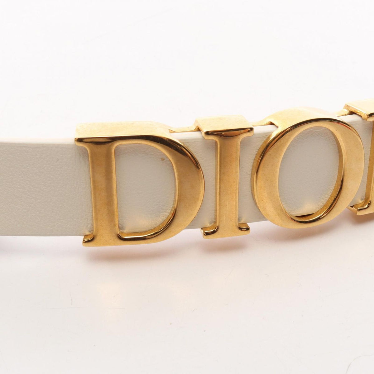 Dior Belt D-dream Gold Leather — view 7