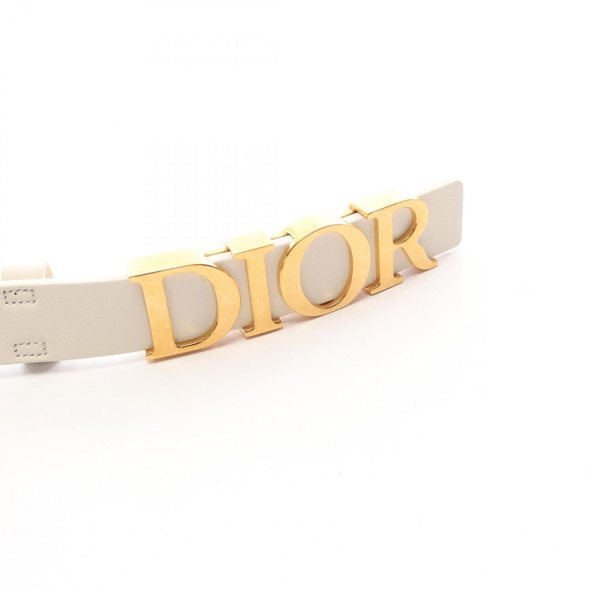 Dior Belt D-dream Gold Leather — view 2