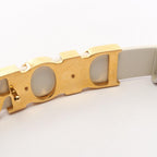 Dior Belt D-dream Gold Leather — view 6