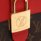 Louis Vuitton Handbag Locky BB Monogram Coquelicot Leather — view 6