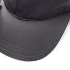 Prada Cap Re-Nylon Black Nylon Baseball Cap Hat — view 8