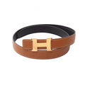 Hermes Belt Mini Constance H Reversible Brown H Epsom Veau