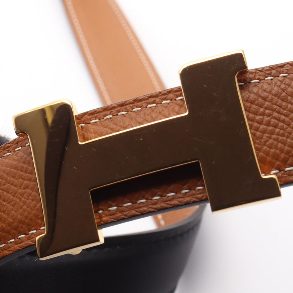 Hermes Belt Mini Constance H Reversible Brown H Epsom Veau — view 8