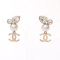 Chanel Earrings CC Logo Drop