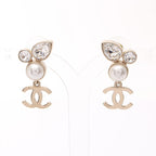 Chanel Earrings CC Logo Drop