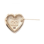 Chanel Brooch CC Logo Heart — view 2