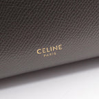 Celine Belt Bag Micro 2-Way Gray Leather — view 4