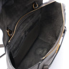 Celine Belt Bag Micro 2-Way Gray Leather — view 3