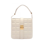 Bottega Veneta Shoulder Bag Marie Ivory Leather Padded
