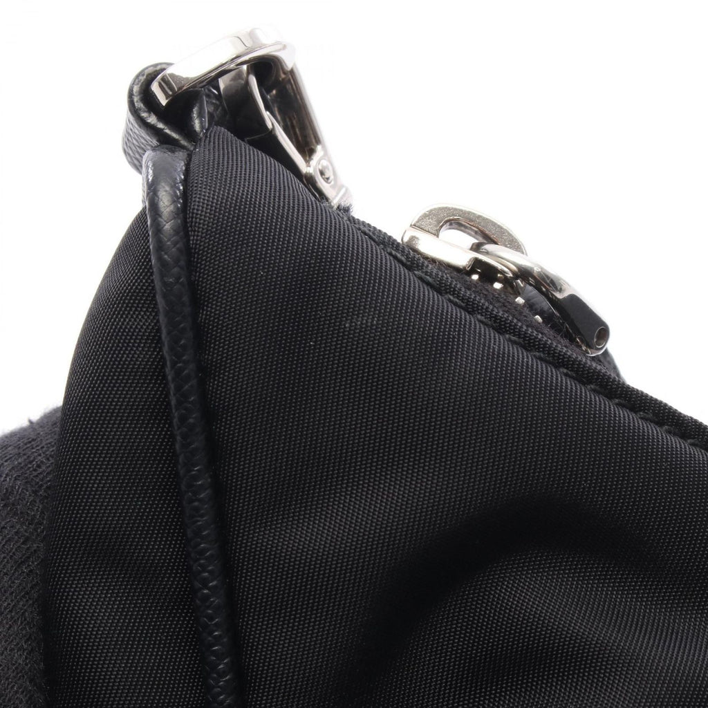 Prada Shoulder Bag Re Edition 2005 Black Nylon Leather 2-Way — view 8