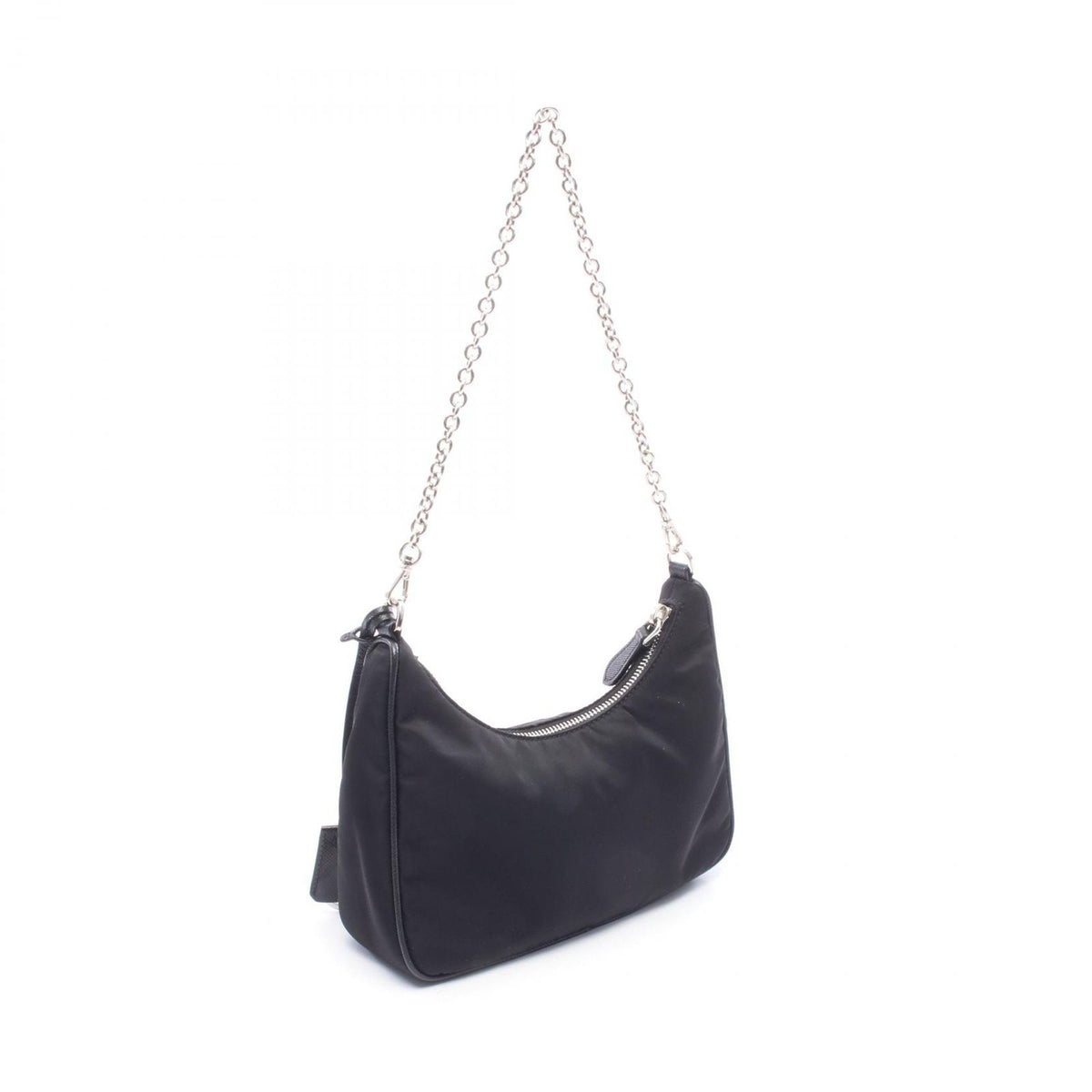 Prada Shoulder Bag Re Edition 2005 Black Nylon Leather 2-Way — view 2