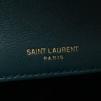 Saint Laurent Paris Shoulder Bag Niki Baby Blue Green Fabric — view 4