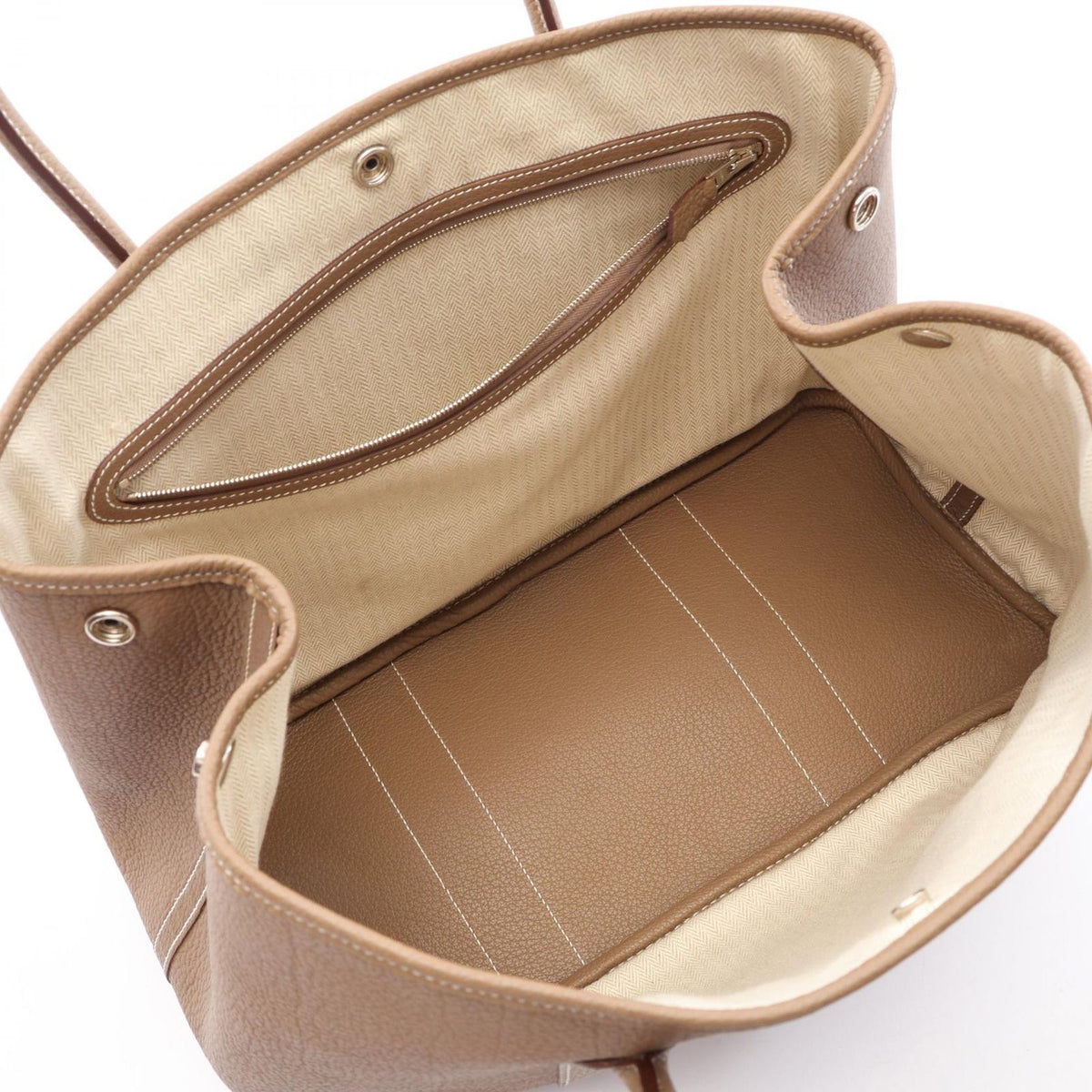 Hermes Tote Bag Garden Party PM Etoupe — view 3