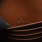 Gucci Bifold Wallet Horsebit GG Supreme Beige Brown Leather Compact — view 4