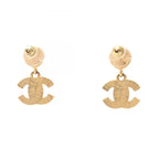 Chanel Earrings CC Logo — view 2