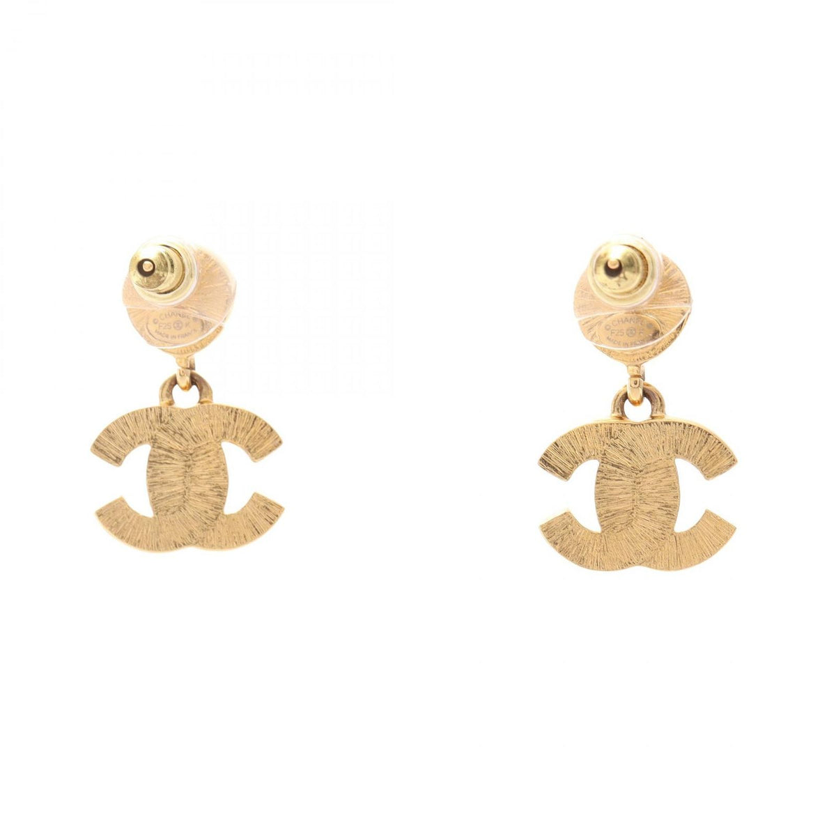 Chanel Earrings CC Logo — view 2