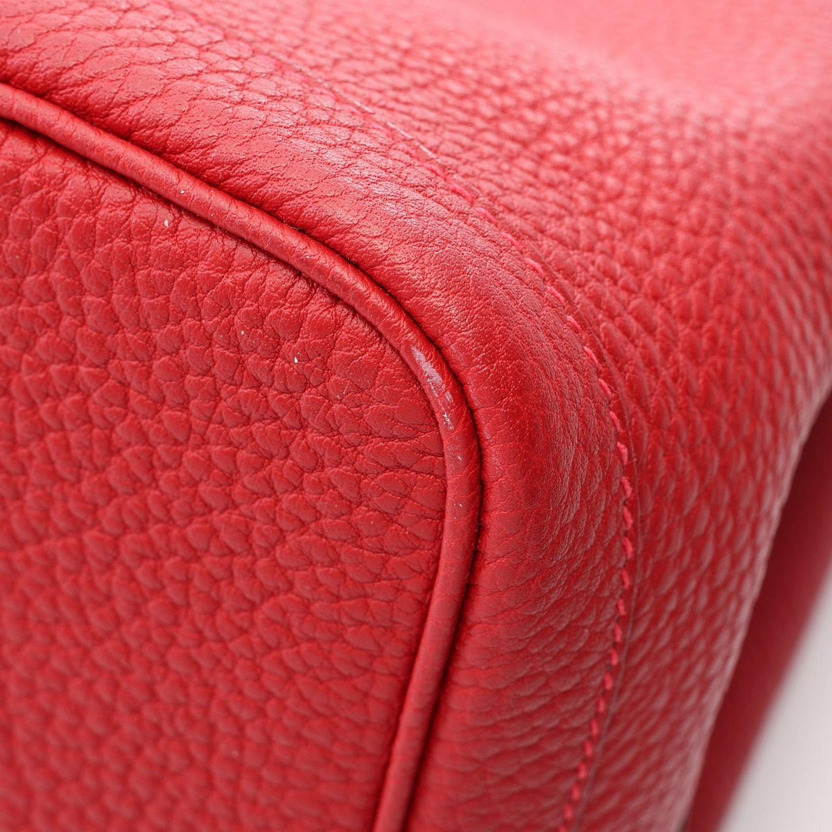 Hermes Tote Bag Garden Party PM Rouge Piment — view 6