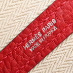 Hermes Tote Bag Garden Party PM Rouge Piment — view 4
