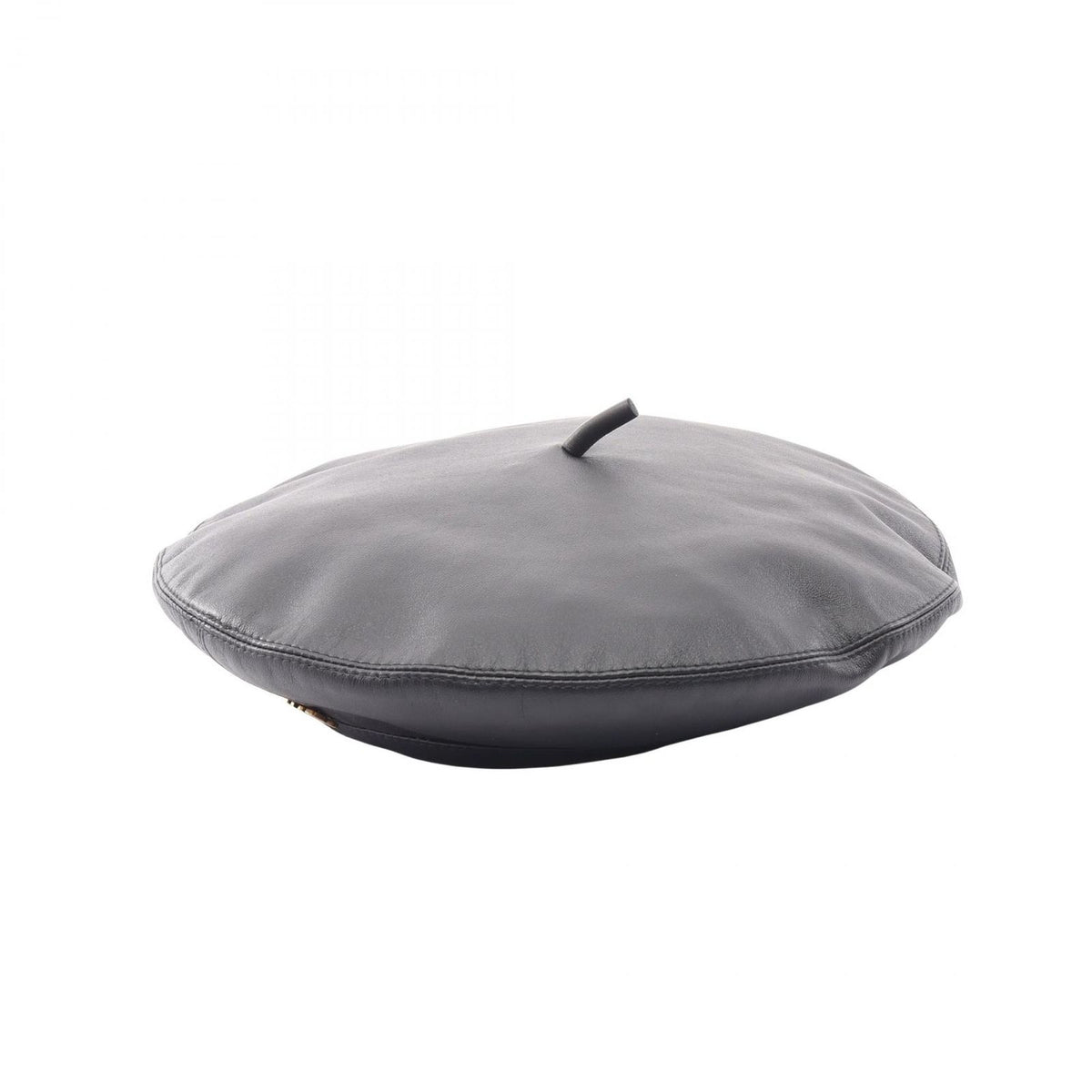 Dior D-dream Metal Logo Beret Leather Hat — view 2