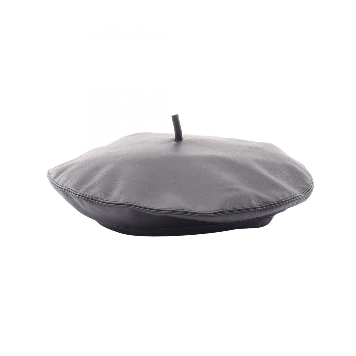 Dior D-dream Metal Logo Beret Leather Hat
