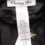 Dior D-dream Metal Logo Beret Leather Hat — view 5