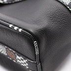 Louis Vuitton Handbag City Keepall XS Damiedi Torted 2-Way Noir White Orange — view 6
