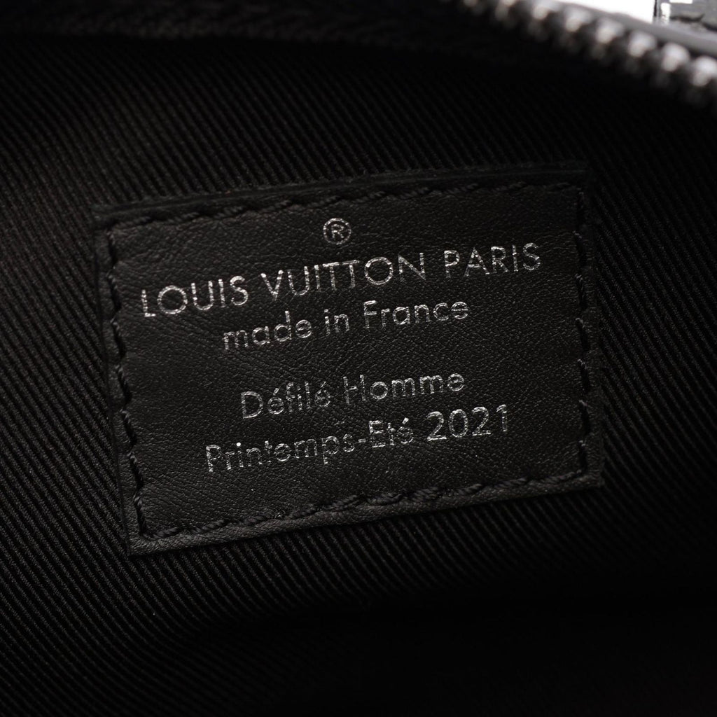Louis Vuitton Handbag City Keepall XS Damiedi Torted 2-Way Noir White Orange — view 4