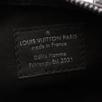 Louis Vuitton Handbag City Keepall XS Damiedi Torted 2-Way Noir White Orange — view 4
