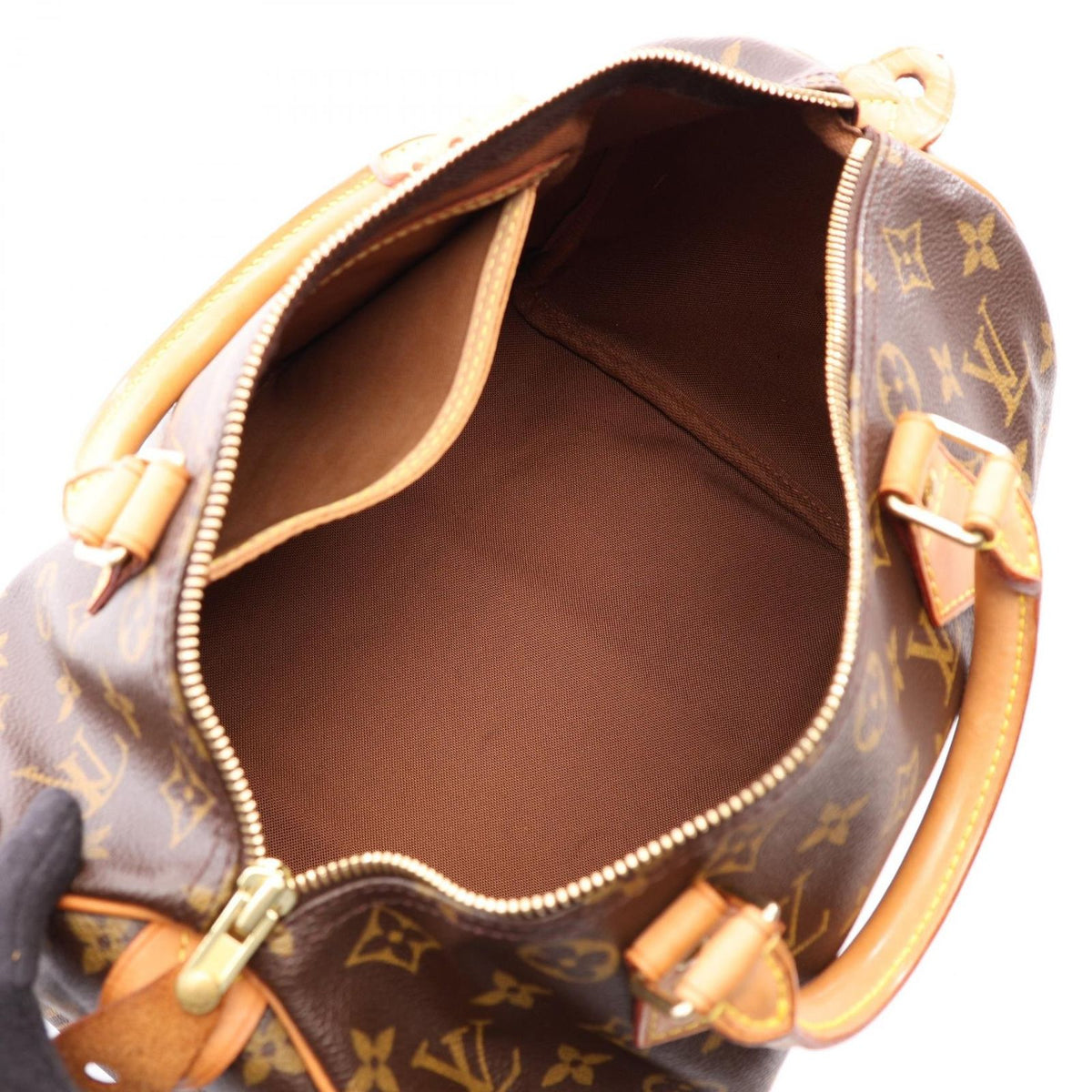 Louis Vuitton Handbag Speedy 30 Monogram Leather — view 3
