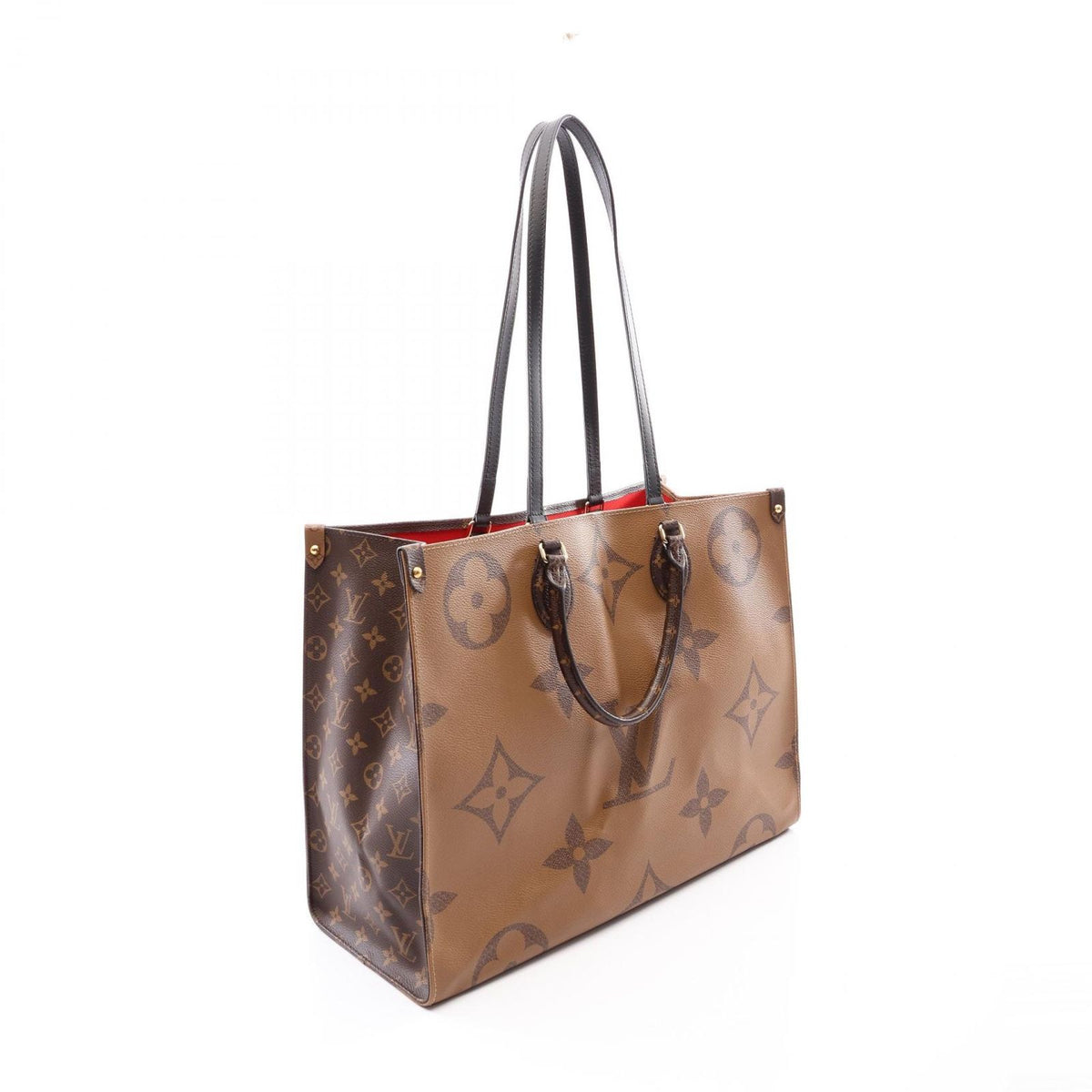 Louis Vuitton Shoulder Bag On The Go GM Monogram Giant Reverse Leather — view 2
