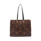 Louis Vuitton Shoulder Bag On The Go GM Monogram Giant Reverse Leather
