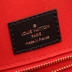 Louis Vuitton Shoulder Bag On The Go GM Monogram Giant Reverse Leather — view 4