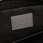 Louis Vuitton Shoulder Bag Trio Messenger Monogram Shadow Gray Leather — view 4