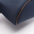 Hermes Pouch Dog Treats Navy Hoo Canvas — view 7