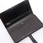 Hermes Bifold Wallet Bearn Soufflet Monochrome Black Calfskin — view 3