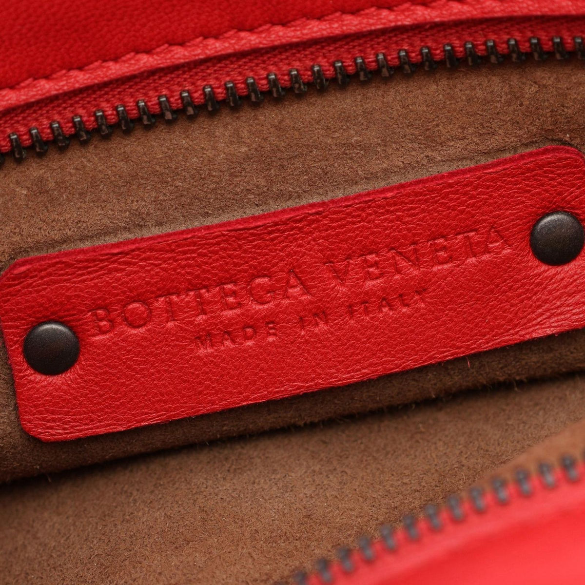 Bottega Veneta Tote Bag Intrecciato 2-Way Red Leather — view 4