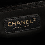 Chanel Tote Bag Quilted Grand Shopping GST Black Caviar Leather GST Chain — view 4