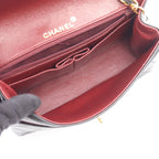 Chanel Shoulder Bag Quilted Black Lambskin Small Flap Chain — view 3