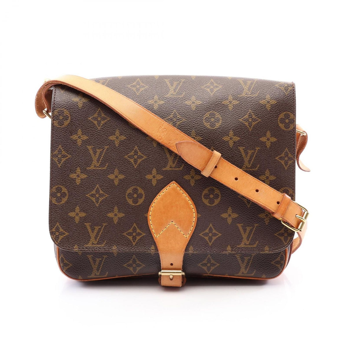 Louis Vuitton Shoulder Bag Cartouchiere GM Monogram Leather