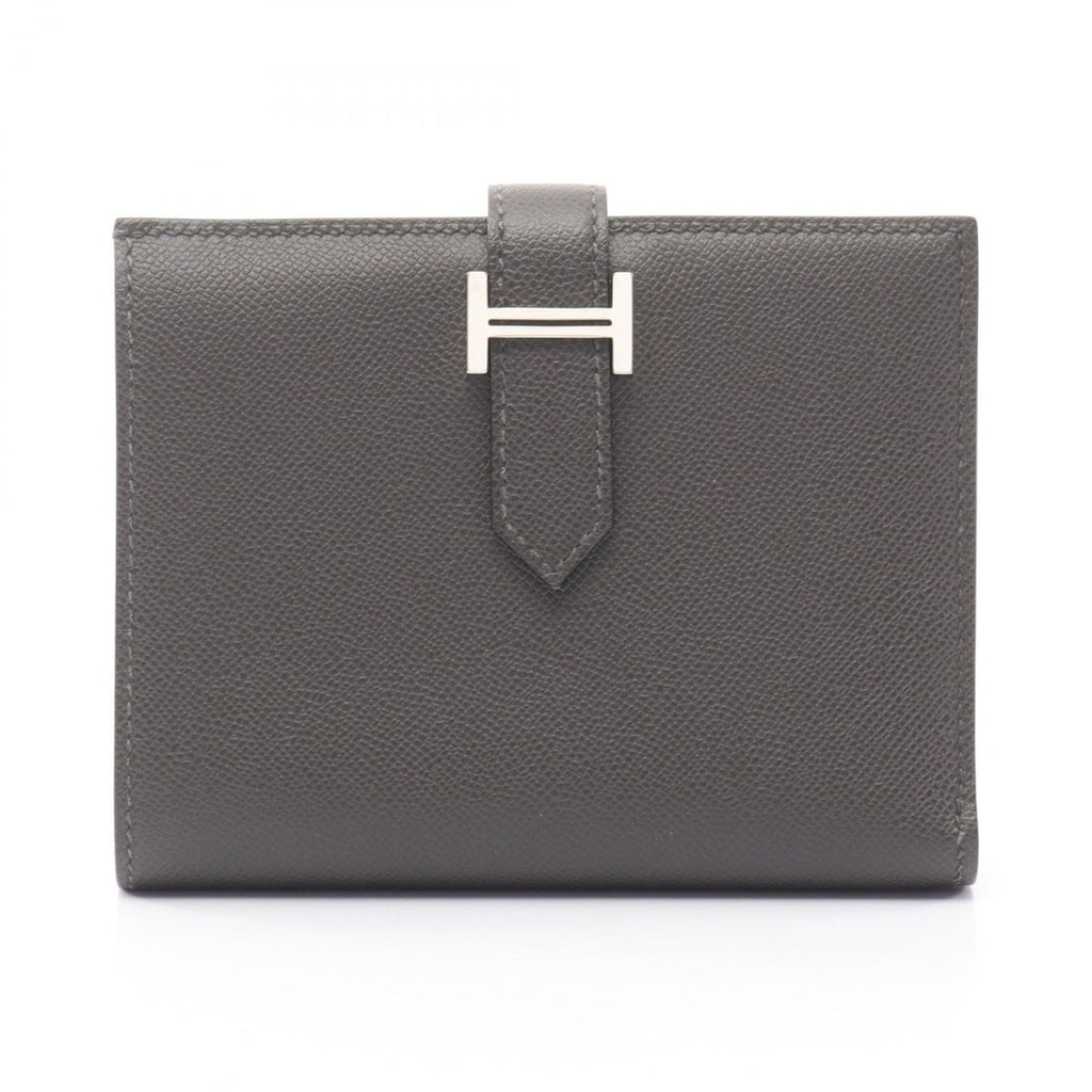 Hermes Bifold Wallet Bearn Compact Ardoise