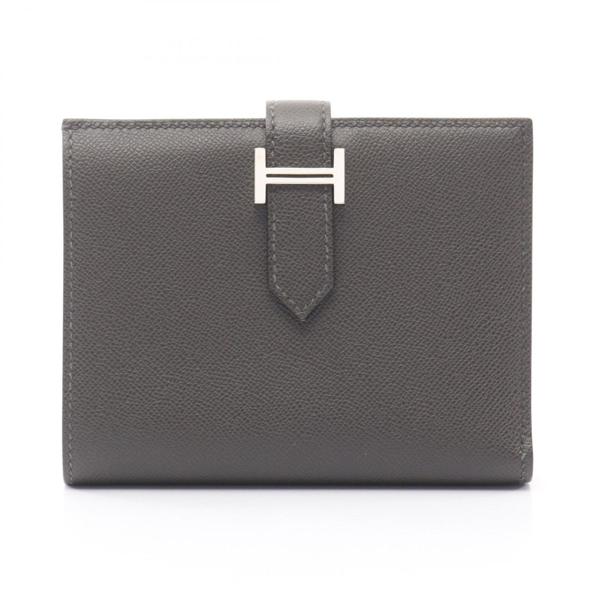 Hermes Bifold Wallet Bearn Compact Ardoise
