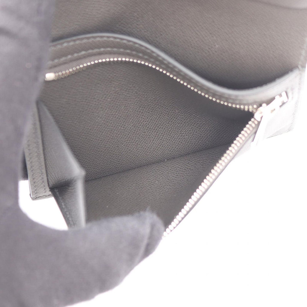 Hermes Bifold Wallet Bearn Compact Ardoise — view 4